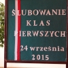 Ślubowanie klas pierwszych 2015