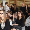 Uczniowie na gali XXII Konkursu Recytatorskiego K.K. Baczyńskiego w ZS nr 2 w Ełku