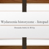 Kartki z kalendarza LISTOPAD