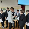 Uroczyste zakończenie nauki uczniów klas V Technikum