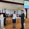 Uroczyste zakończenie nauki uczniów klas V Technikum
