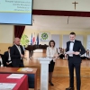 Uroczyste zakończenie nauki uczniów klas V Technikum
