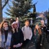 Strojenie choinki w Parku Solidarności