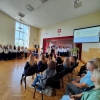 Ślubowanie uczniów klas pierwszych w Śniadeckim