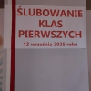 Ślubowanie uczniów klas pierwszych w Śniadeckim