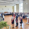 Ślubowanie uczniów klas pierwszych w Śniadeckim