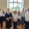 Ślubowanie uczniów klas pierwszych w Śniadeckim