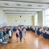Ślubowanie uczniów klas pierwszych w Śniadeckim