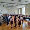 Ślubowanie uczniów klas pierwszych w Śniadeckim