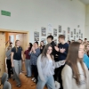 Uroczyste powitanie Juli Tuszkowskiej uczennicy IV W2
