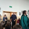 Uroczyste powitanie Juli Tuszkowskiej uczennicy IV W2