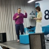 Spotkanie z Michałem Koterskim w Miejskiej Bibliotece Publicznej w Ełku