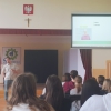 Spotkanie z pilotem wycieczek w naszej szkole